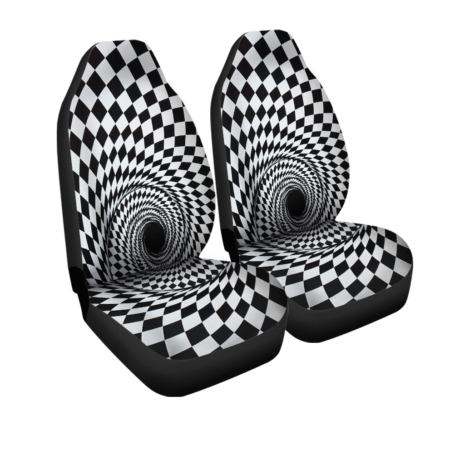 Black and White Car Seat Covers